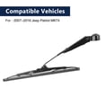 thumbnail image 3 of Unique Bargains Automotive Rear Windshield Wiper Blade Arm Set for Jeep Patriot MK74 11 Inch 02-16, 3 of 7