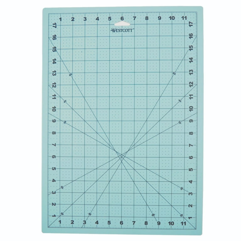 Westcott 12x18 in Self-Healing Cutting Mat, Green photo 1
