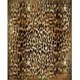 thumbnail image 2 of Grey, Jace 26x31 Gold Ornate Wood Framed with Double Matting Museum Art Print Titled - Animal Print1, 2 of 4
