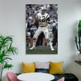 thumbnail image 6 of Joe Namath Playing Football Photo Poster Poster Cool Artworks Painting Wall Art Canvas Prints Hanging Picture Home Decor Posters Gift 16x24inch(40x60cm), 6 of 6