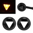 thumbnail image 3 of Signal Lamp Cover Guard, Turn Signal Cover Lightweight ABS  Replacement For Bonneville Bobber Black 2017-2021 For Motorcycle, 3 of 8