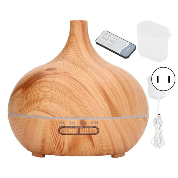 Difusor de Aroma Jadeshay Humidificador de Escritorio 400ml Control Remoto