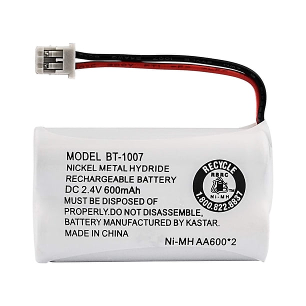 Batería recargable Ni-Cd Uniden BT1007 para teléfono inalámbrico 2,4 V
