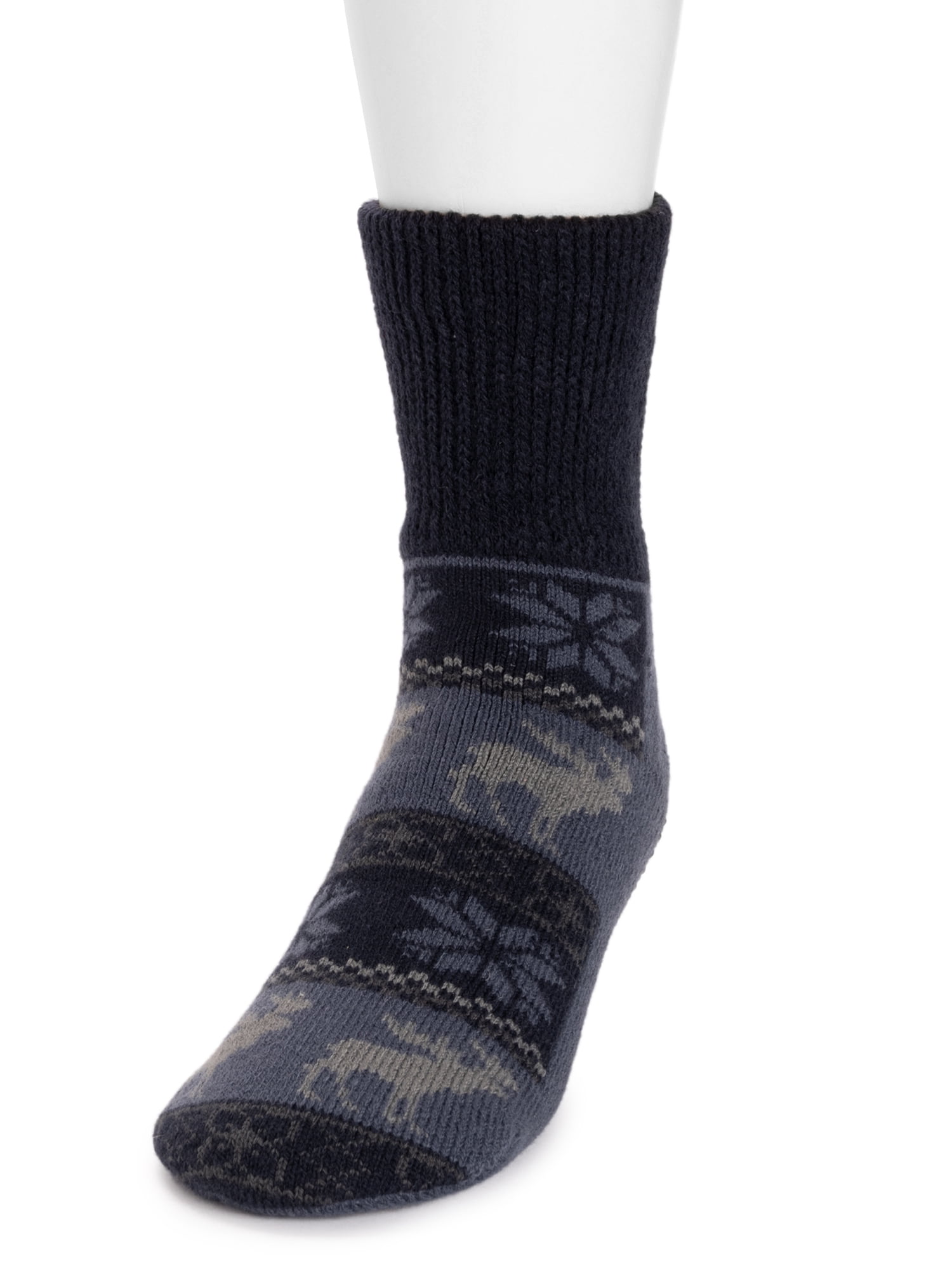 Muk Luks Men's Slipper Socks, 1-Pair