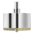 thumbnail image 1 of 68mm Diamond Hole Saw, Diamond Drill Bit with Center Guide Drill Bit, Tile Hole Saw with Diamond Surface Coating for Cutting Glass, Tile, Ceramic, Marble, Limestone, 1 of 5