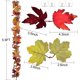 thumbnail image 3 of 2 Pack Fall Garland Maple Leaf, Hanging Vine Garland Artificial Autumn Foliage Garland Thanksgiving Decor For Home Wedding Fireplace Party Christma, 3 of 5