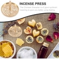 thumbnail image 2 of CATPAN Incense Press Mold Tool 2.36 Inch Brass Cone Incense Mold for DIY Chinese Seal Making and Home Fragrance Accessories, 2 of 9