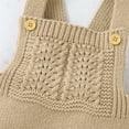thumbnail image 4 of Otqutp Baby Lightweight Overalls Babys Girls Boys Solid Spring Winter Long Pants Knit Suspender Trousers Clothes 0-24 Months(,12-18 Months), 4 of 8