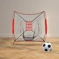 thumbnail image 1 of COMPUKAS Football Practice Net 1Pcs Soccer Training Net For Men Indoor and Outdoor Training Red, 1 of 6