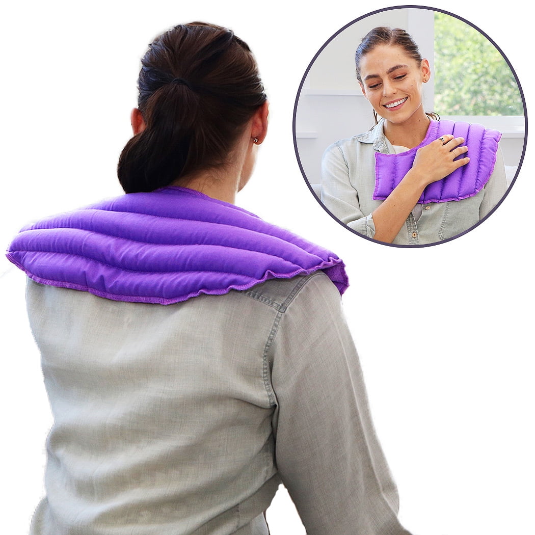 My Heating Pad- Neck & Shoulder Wrap - Natural Heat Therapy - Neck Pain ...