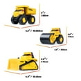 thumbnail image 4 of Tonka Steel Classics Titans - Bulldozer, Steam Roller, Dump Truck - 3 Pack Assortment, 4 of 9