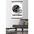 thumbnail image 2 of NFL Atlanta Falcons - Drip Helmet 20 Wall Poster with Magnetic Frame, 22.375" x 34", 2 of 5