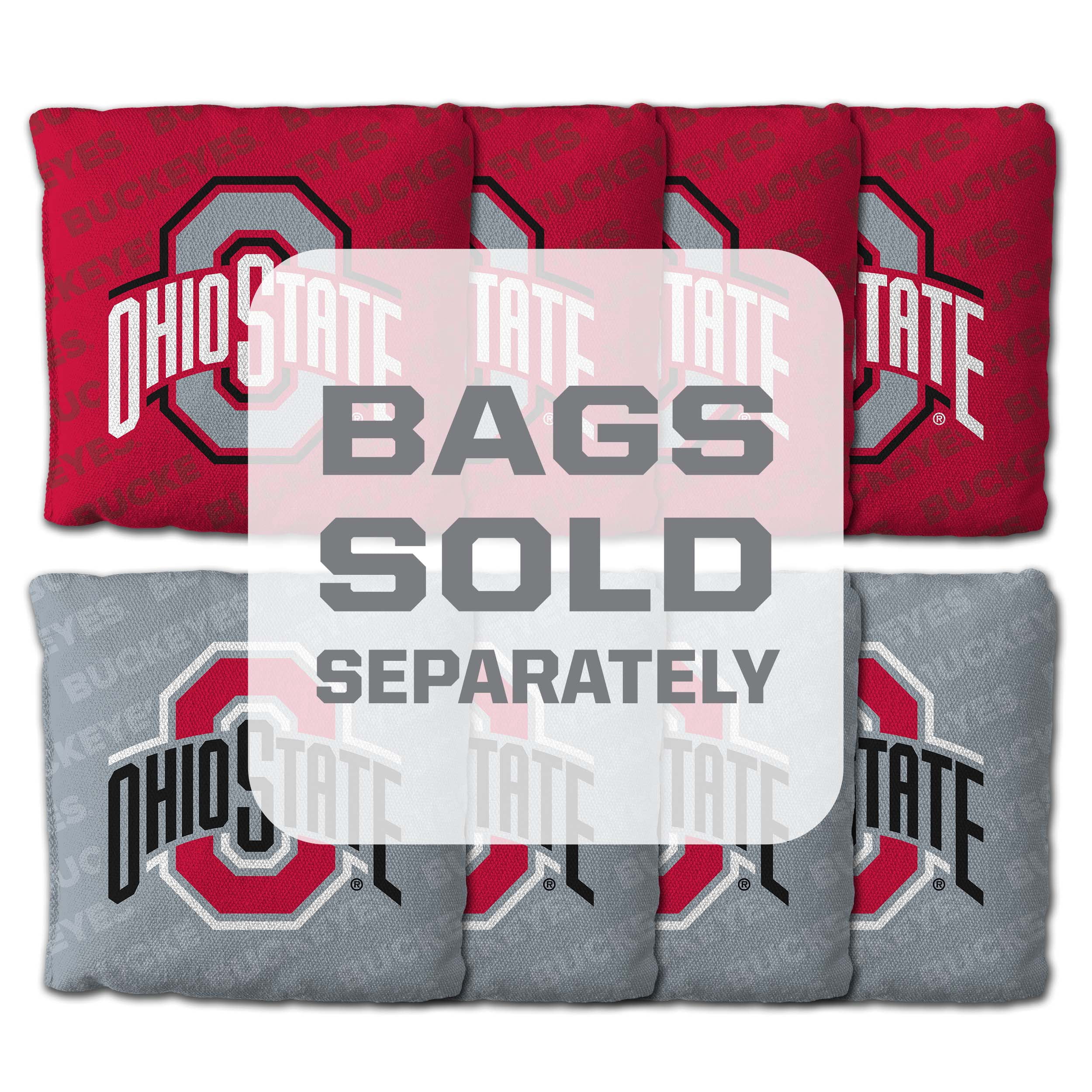YouTheFan NCAA Ohio State Buckeyes 2' x 3' Cornhole Game No Bags