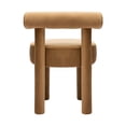 thumbnail image 4 of Carmel Cognac Velvet Dining Chair, 4 of 5