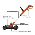 thumbnail image 5 of BLACK+DECKER BESTA512CM Electric Mower 12" 3in1 Compact Lawn, 5 of 5