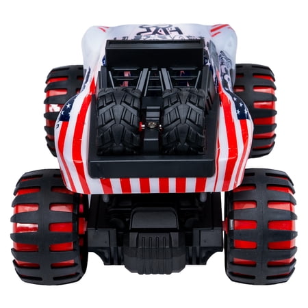 HYPER TOY COMPANY, MINI LED REMOTE CONTROL MONSTER TRUCK