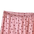 thumbnail image 5 of Bovxnpu Women's Pajama Pants Sleep Lounge Bottoms Cotton Capris Straight Leg Loose Casual Home Wear Pants Sleepwear, 5 of 5
