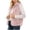 *Pink, variant on ClodeEU Women's Stand Collar Zip Up Fleece Vest,Sleeveless Sherpa Gilet Casual Warm Waistcoat With Pockets ,Women's Plus L