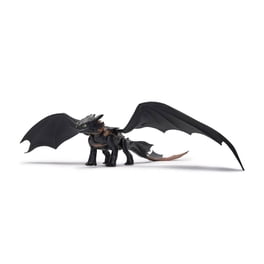 DreamWorks Dragons Cómo entrenar a tu dragón, Doma y entrena a Toothless interactivo con 60 sonidos y reacciones, juguetes para niños y niñas de 4 años en adelante DreamWorks Dragons Cómo entrenar a tu dragón, Doma y entrena a Toothless interactivo con 60 sonidos y reacciones, juguetes para niños y niñas de 4 años en adelante