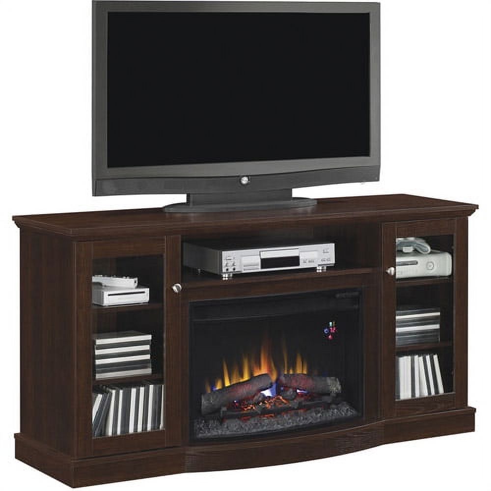 ChimneyFree Media Electric Fireplace for TVs up to 65" Brown Espresso - image 2 of 3