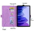 thumbnail image 3 of Dteck Kindle Paperwhite 2021 Case 6.8 inch, Slim Lightweight PU Leather Folio Flip Smart Cover Auto Wake/Sleep with Credit Card Holder Function for Amazon Kindle Paperwhite 11th Gen 2021, Purple, 3 of 8