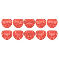 10Pack Urinal Screen Deodorizer, Anti-Splash Lavender-Scent Mat Urinal Cakes, Red