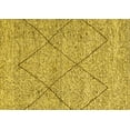 thumbnail image 1 of Ahgly Company Indoor Rectangle Abstract Yellow Modern Area Rugs, 7' x 9', 1 of 4