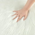 thumbnail image 5 of Junovo Luxury Fluffy Area Rugs Areary Rug for Bedroom Shaggy Rugs Area Carpet for Living Room Bedroom Room,2.3'x5',White, 5 of 7