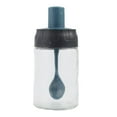 thumbnail image 1 of 280ml Seasoning Jar Leakproof Moisture-proof Glass Spice Bottle Container with Spoon Stick Brush, 1 of 8