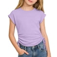 thumbnail image 3 of SHenli Toddler T Shirts Girls 4t Graphic T-Shirts Crewneck Shirt Short Sleeve T Shirts Trendy Tee Tops Girls' Tees Short Sleeve, 3 of 5