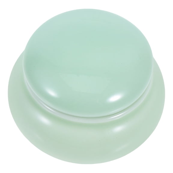 COSMOBETTY Round Top Rectangular Base Ceramic Small Travel Bottles For Cosmetic Users 1Set