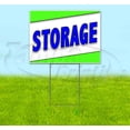 thumbnail image 1 of Storage Green (18" x 24") Yard Sign, Includes Metal Step Stake, 1 of 6