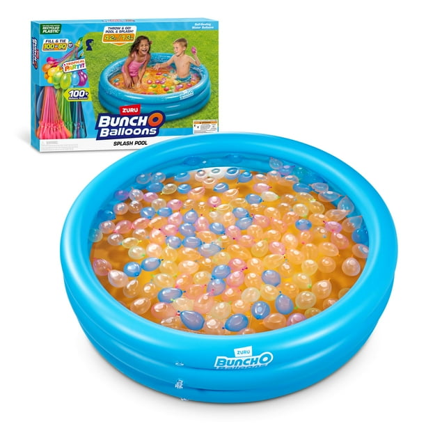 Piscina de globos acuáticos Bunch O Balloons con más de 100 globos
