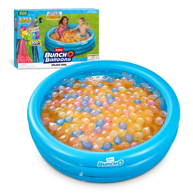 Piscina de globos acuáticos Bunch O Balloons con más de 100 globos