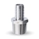 thumbnail image 1 of MAACFLOW Manguera de acero inoxidable con púas de 5/8 pulgadas de identificación de manguera a 3/4 pulgadas macho NPT (rosca OD 0,93 pulgadas) conector adaptador (paquete de 1), 1 of 5