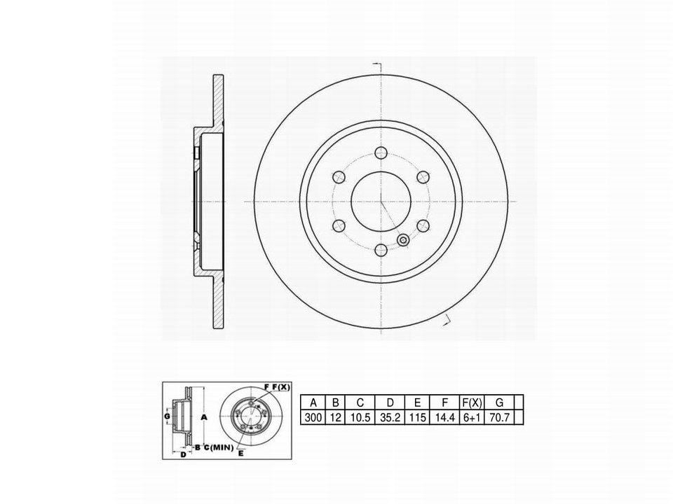 Winstop Brake Rotor, Rear WS239109, Chevrolet Uplander 2009-2006
