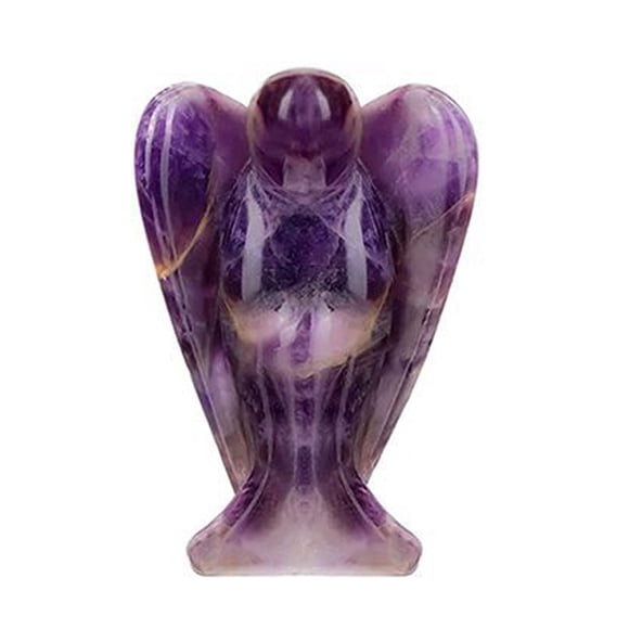 2PCS Angel Statue Natural Stone Pocket Guardian Angel Figurines For Your Love Prayer Home Decor Gifts