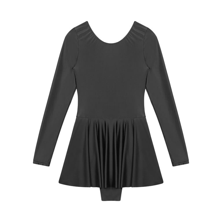 skater dress black long sleeve Black boohoo Plus Velvet Sequin Long Sleeve Skater Dress