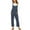 Blue, variant on Puntoco Clearance Women'S Jumpsuit Casual Sleeveless Pockets Linen Rompers Long Playsuit Party Jumpsuits Khaki 6(M)