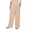thumbnail image 2 of DKNY Womens High Rise Pleated Wide Leg Pants, 2 of 4