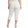 thumbnail image 2 of NYDJ womens  Plus Marilyn Beach Cruise Stripe Crop Jean, 18W, 2 of 3