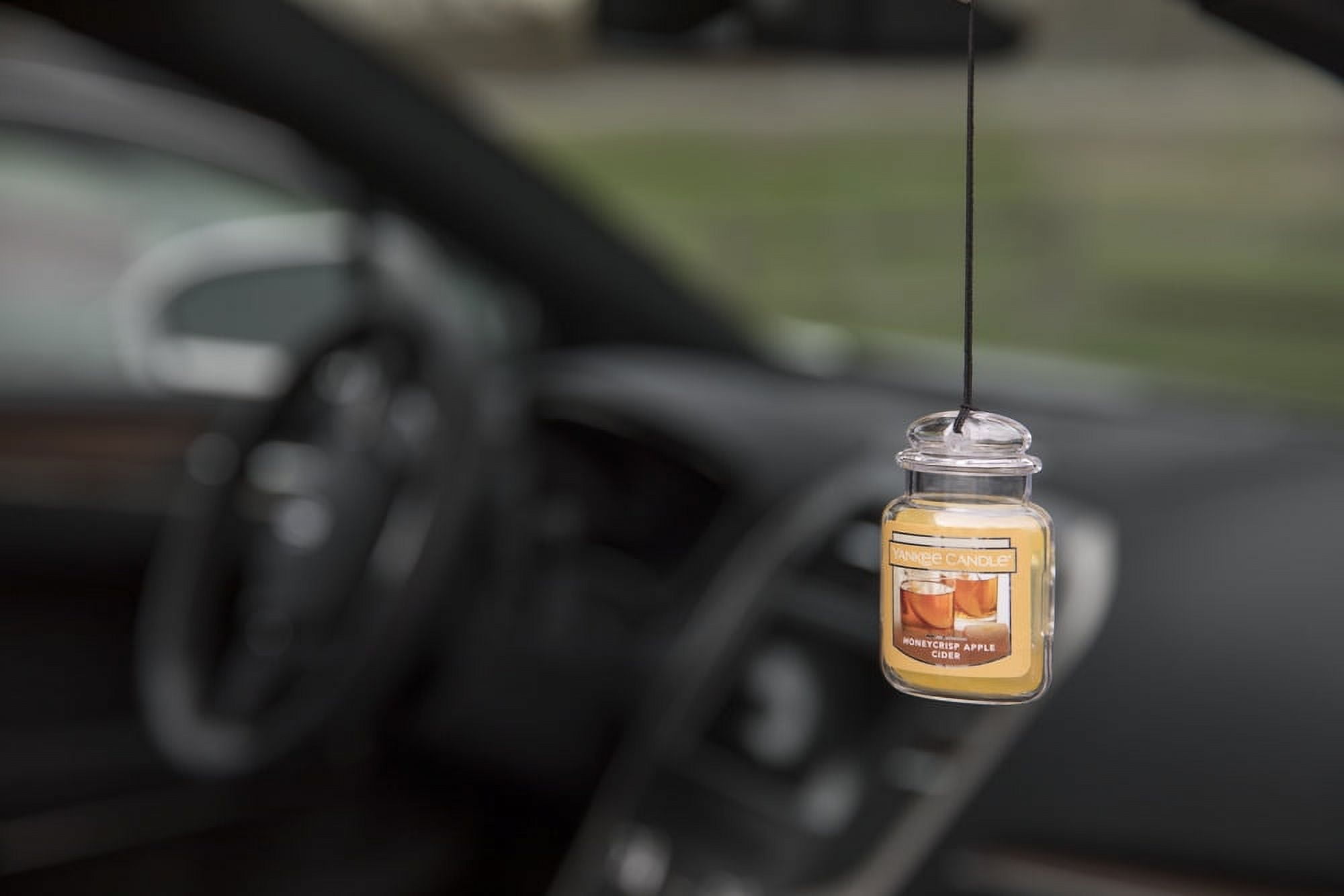 Yankee Candle Car Jar Ultimate Car Air Freshener, Vanilla Cupcake