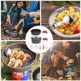 thumbnail image 2 of Shisuyan Camping Cookware Set Aluminum Alloy 1Set Portable for 1 to 2 People, 2 of 8