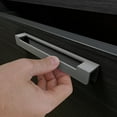 thumbnail image 4 of HRX Glass PH01- ClearPolished- Self-Stick Pull Handles for Kitchen Cabinet and Closet Doors, 4 of 52