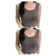 thumbnail image 4 of Qarigey Camiseta sin mangas corta para mujer, camisola sin costuras, camiseta con cuello cuadrado, chaleco corto de verano, ropa interior sin Type2 NO2, 4 of 6