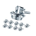 thumbnail image 2 of Conectores de cable tipo abrazadera Zulema 10 piezas 05 pulgadas, 2 of 8