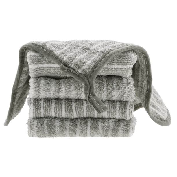 5 Pcs Toallas de Mano de Cocina Paños de Cocina Reutilizables Toallas de Platos 11.81"x11.81" Gris
