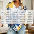 thumbnail image 3 of CLOISE Plus Size Tunic Tops for Women V Neck Casual Pullover Floral Long Sleeve Shirts Fall Loose Outfits White 3XL, 3 of 6
