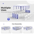 thumbnail image 6 of Quictent 16x32FT Stripe Blue&White Heavy Duty Party Tent Large Canopy Wedding Event Shelter, 6 of 6