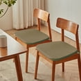 thumbnail image 3 of Cómodo Cojín De Asiento Desmontable Y Lavable, Fabricado En Tejido De Lino Y Relleno De Esponja De Alta Densidad, Adecuado Para Apoyar Cojines De Sofá En Comedores, Salones Y Dormitorios., 3 of 3